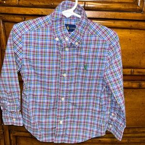 Long sleeve RL button down shirt